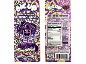 One up mushroom chocolate bar