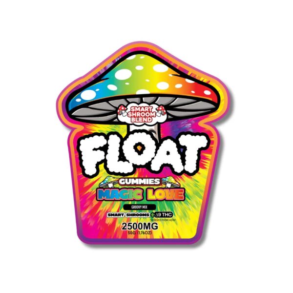 Float Smart Gummies Shrooms + D9 THC